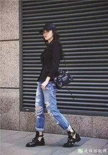 娱乐吃瓜酱挑牛仔裤